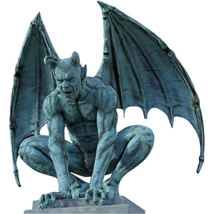 Gargoyle Statue Garden Decor Decoration Adorn Crafts Gothic Figurine Ornament - Picture 1 of 9