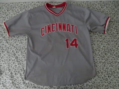 vintage cincinatti reds pete rose jersey sz 3XL stitched Cover