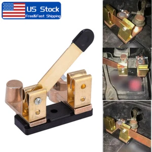 Knife Blade Battery Switch Disconnect Top Post Heavy Duty Shut Off Car 12/24V US - Picture 1 of 12