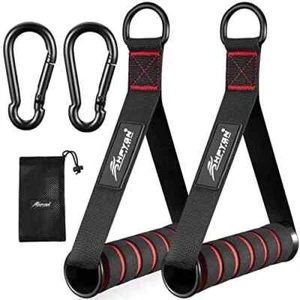 HPYGN Exercise Handles Cable Attachments for Gym d Handle Cable Attachment fo
