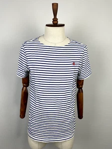 G-Star Raw XARTTO Blue White Striped Short Sleeve Men's T-Shirt Size L - Picture 1 of 24