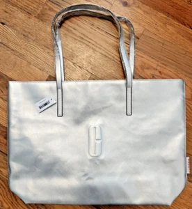 Bolso de mano grande de compras CLINIQUE - plata metálica - Imagen 1 de 1
