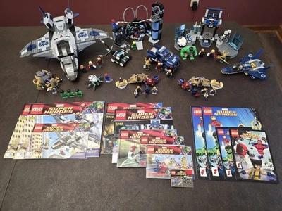 LEGO Marvel Super Heroes Lot 6869, 6868, 6873, 6867, (2) 6865's, 30305 100% - Image 1 of 4