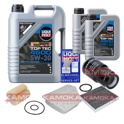 Inspektionspaket Liqui Moly Top Tec 4600 5W-30 7L für Toyota Verso 2.0 D-4D 2.2 - Bild 1 von 4