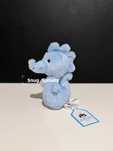 AUTHENTIC‼️ Retired Jellycat Fluffy Seahorse - NWT, HTF - FAST SHIPPING! - Picture 1 of 5