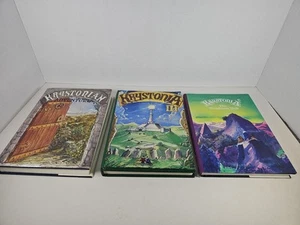KRYSTONIA Hardcover 3 Book Lot The Wondrous Web, Krystonian Adventures, And III - Picture 1 of 4