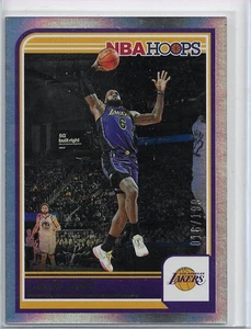2023-24 NBA Hoops Holo Silver Boarder #52 LeBron James Lakers /199 EK1 - Picture 1 of 2