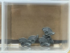 LEGO Parts - Dark Bluish Gray Projectile Launcher, Trigger - No 69755 - QTY 5 - Picture 1 of 1