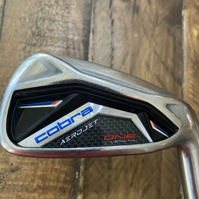 Cobra AeroJet One Length OL 6-iron - KNS Tour Lite Stiff Flex Steel - Image 1 of 4
