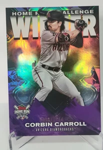 2024 Topps Home Run Challenge Winner Corbin Carroll Purple #1293/1724 #HRCW-3 - Picture 1 of 2