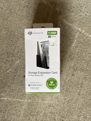 Seagate Storage Expansion Card for Xbox Series X|S 1TB Solid State Drive-SSD NEW - Image 1 of 2