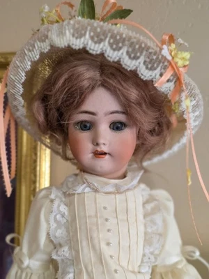 Preciosa muñeca alemana Heinrich Handwerck Simon Halbig cabeza bisque antigua. #2. Foto 1 de 4