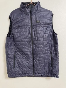 Chaleco Helly Hansen Para Hombre Talla Extra Grande Lifaloft Azul Puffer Acolchado Bodywarmer - Imagen 1 de 14