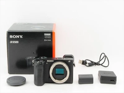 Sony Alpha a6500 Body Shutter count 9806 Mint From Japan #23799E - Image 1 of 4