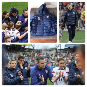 NIKE USWNT NWSL USA WOMENS SOCCER NATIONAL TEAM 21/22 SIDELINE PARKA JACKET M - Picture 1 of 9