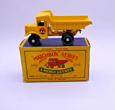 Vintage Matchbox #6B Quarry Truck w/ BPW's. Excellent in B-box - Image 1 of 4