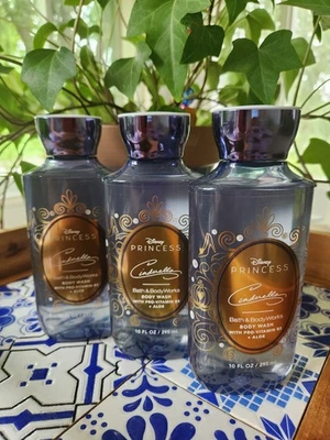 3-Pack Bath & Body Works Disney Princess Cinderella Shower Gel Body Wash 10 oz - Image 1 of 4