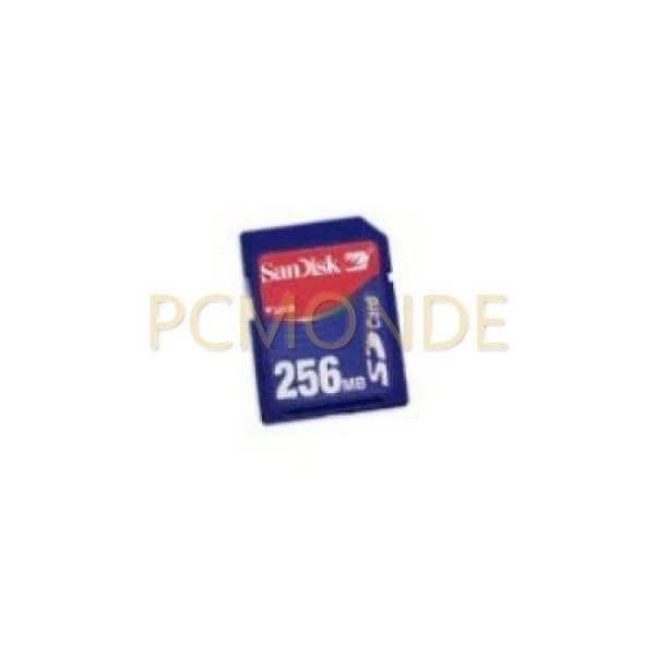 SanDisk 256MB Secure Digital Memory Card (SDSDB-256-800) - Image 1 of 1