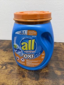 Pacs de detergente para ropa, óxido limpio fresco más levantador de olores, 60 unidades - Imagen 1 de 2