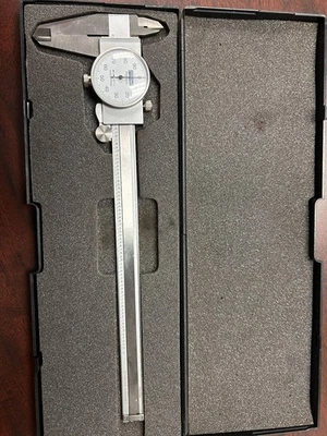 Fowler 52-008-708-0 Machinist Grade Dial Caliper 0-8" Range, .001" Graduation - Image 1 of 4
