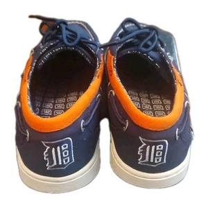 Detroit Tigers Shoes Eastland Men's Adventure MLB Canvas Slip On Shoe 7.5 D Men - Picture 1 of 10