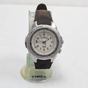 Timex Expedition Shenmue Watch Men 43mm Silver Tone Indiglo New Battery - Picture 1 of 5