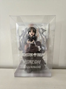 Monster High x Wednesday Addams Rave'N Dress Skullector Puppe 2024 NEU - Bild 1 von 8
