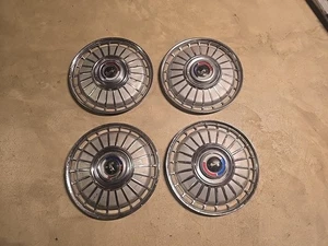 1962 Ford Fairlane Galaxie 14" Hubcaps Wheel Covers - Picture 1 of 16