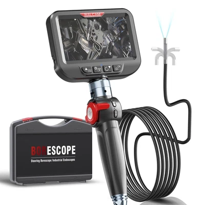 Endoscopio boroscopio articulado RALCAM 2 vías 180° cámara de inspección 6,2 mm 4,3 HD Foto 1 de 4