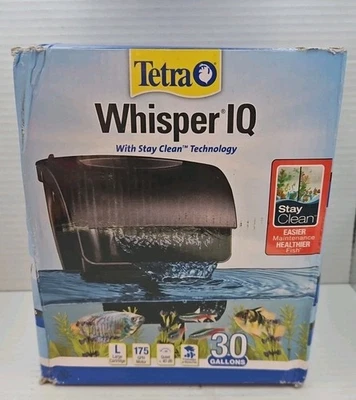 Tetra Whisper IQ Power Filter, 175 GPH, with Stay Clean Technology, 30 Gallons - Image 1 of 2