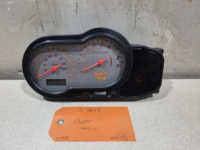 2003 Buell Firebolt XB9 XB9R Speedometer Instrument Gauge Cluster #NV1-91 - Image 1 of 4