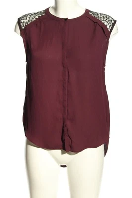 VERO MODA Blusa sin mangas Mujeres Blusa Talla EU 36 rojo-negro - Imagen 1 de 4