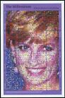 Gambia #2179 Księżna Diana Kwiat Mozaika Wysyłka Arkusz pamiątkowy 1999 W idealnym stanie NH