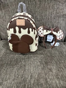 Disney Loungefly Icecream Bar Rucksack Ohren Set Neu mit Etikett - Bild 1 von 2