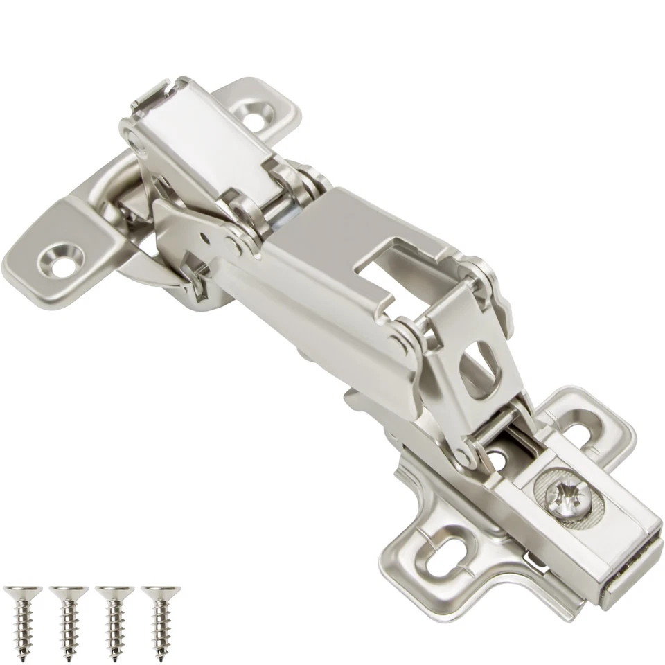 Dobradiça de armário de canto Susan preguiçosa sobreposição 165° graus COMPLETA e METADE sem moldura - Imagem 1 de 1