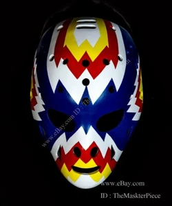 Ice Hockey Mask Goalie Helmet Wearable Home Decor Doug Favell G73 - Zdjęcie 1 z 4
