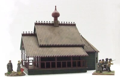 PROVINCIAL RUSSIAN CHURCH - 28mm - ASSEMBLED/PAINTED MDF TO COLLECTOR'S STANDARD - Image 1 of 4