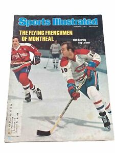 Vintage Guy Lafleur 1977 Sports Illustrated "The Flying Frenchmen of Montreal"