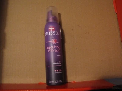 1 NEW AUSSIE OPPOSITES ATTRACT MOUSSE STRONG HOLD  6 OZ RARE HTF - Image 1 of 2