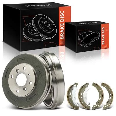 6 шт тормозных барабанов + керамические тормозные колодки для Toyota Yaris 2019-2020 Scion iA задние - Изображение 1 из 4