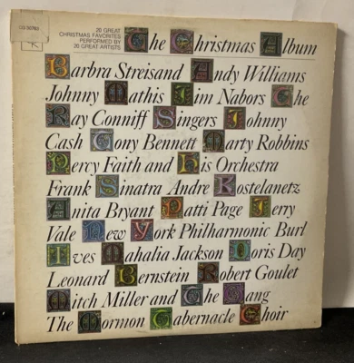 A66 The Christmas Album: 20 Great Holiday Favorites, 1972 Columbia G 30763 - LP - Image 1 of 4