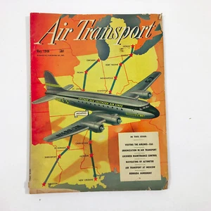 Air Transport Magazine May 1946 McGraw Hill - Imagen 1 de 6