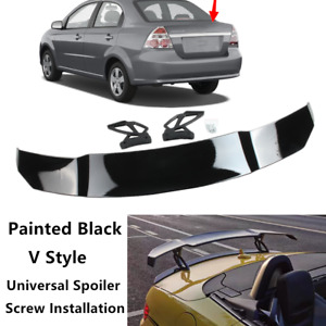 Universal Fit For Chevy Aveo 2007-2011 Racing Style Rear Trunk Lid Spoiler Wing