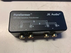 JK Audio Pureformer 600 ohm Isolation Transformer | No Cord - Picture 1 of 3