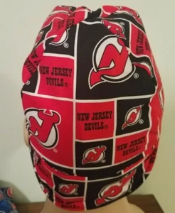 New Jersey Devils Custom Made Construction, Welder, Pipe-fitter, Biker Hat - Picture 1 of 1