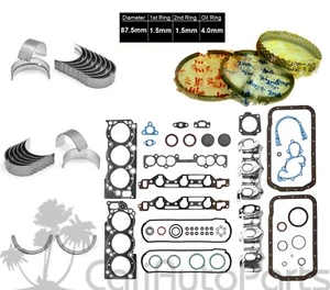 FITS: 93-95 TOYOTA PICKUP T100 3.0L SOHC 3VZE 12V FULL SET *ENGINE RE-RING KIT* - Picture 1 of 11