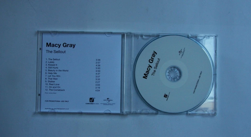 Macy Gray The Sellout EU Advance CDR 2010 - Bild 1 von 1