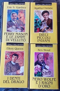 LOTTO 43 GIALLI Autori vari: Christie Marric Rendell Conan Doyle Wallace ... - Foto 1 di 12