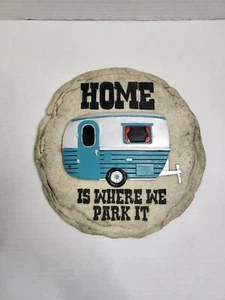 Spoontiques Traveler Trailer Camper Stepping Stone Wall Plaque Decor  - Picture 1 of 5
