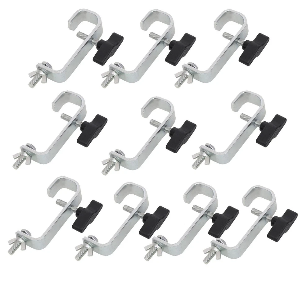 10x Equinox G Clamp 32-38mm Hook Clamp Rigging DJ Lighting Stand Truss Stage - Image 1 of 1